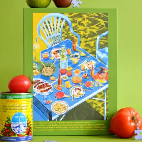 Puzzle 1000 pièces - Manger dehors