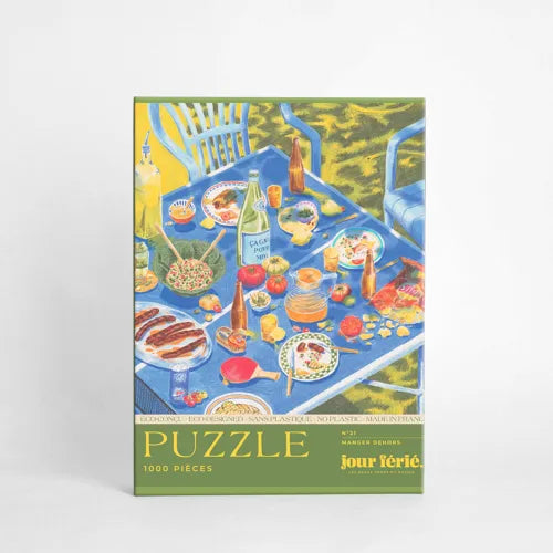 Puzzle 1000 pièces - Manger dehors