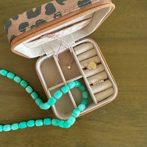 Boîte à bijoux léopard
