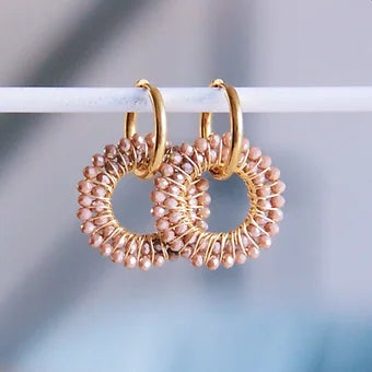 Boucles d’oreilles facette
