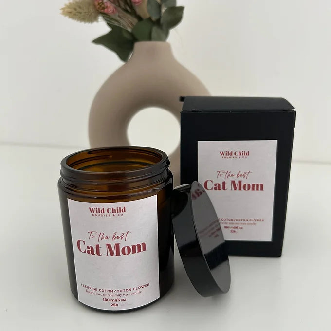 Bougie Best Cat Mom - 25 heures