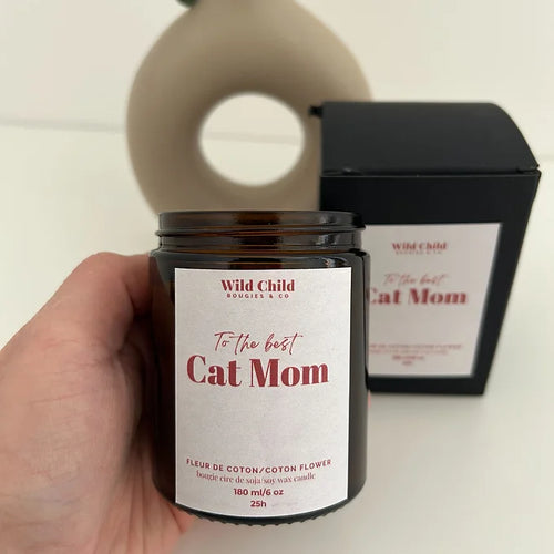Bougie Best Cat Mom - 25 heures