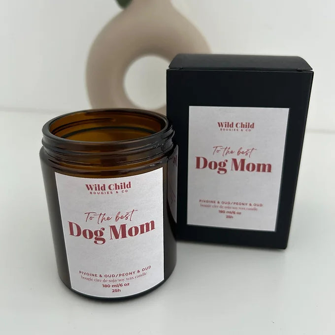 Bougie Best Dog Mom - 25 heures
