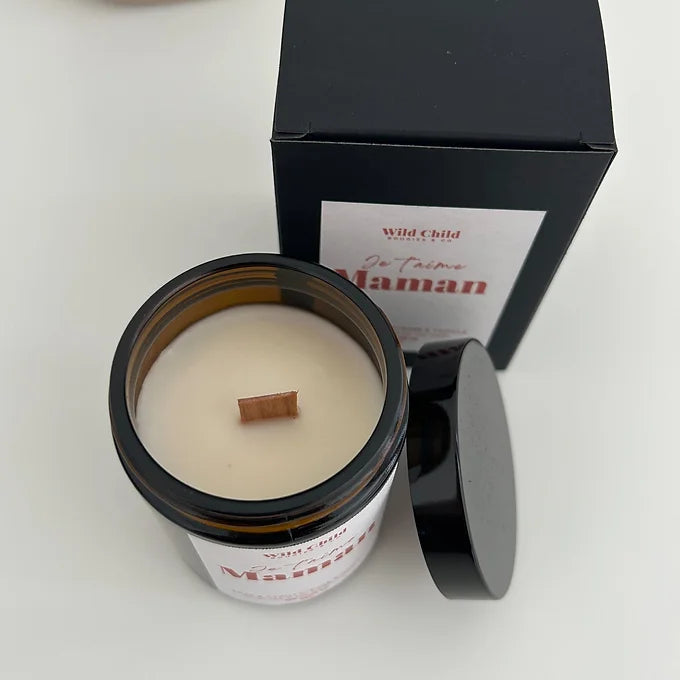 Bougie Je t'aime Maman - 25 heures