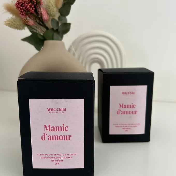 Bougie Mamie d'amour - 25 heures