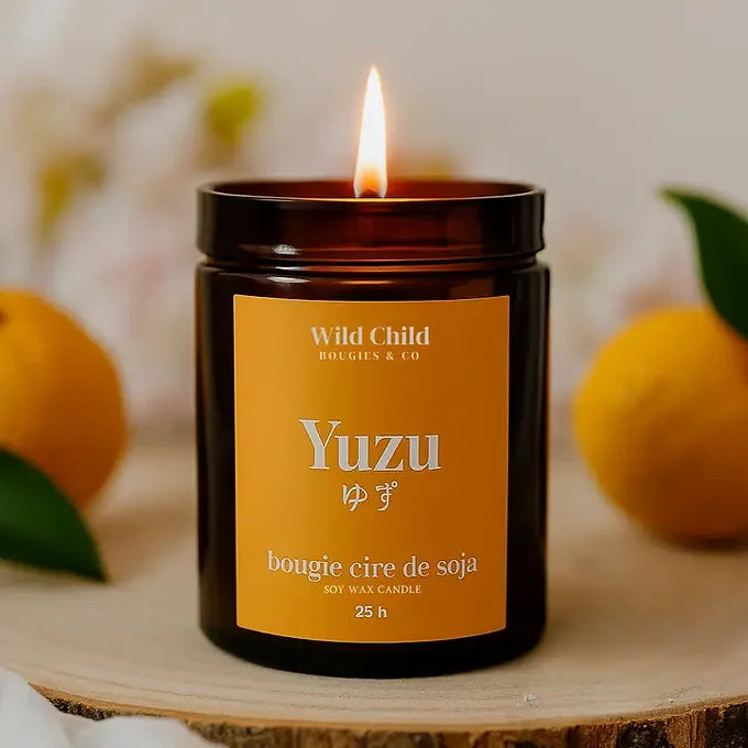 Bougie Yuzu - 25 heures