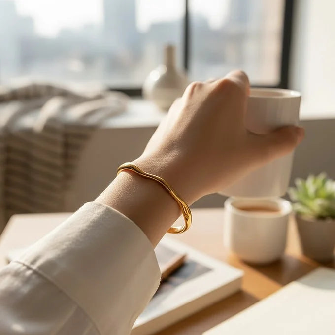 Bracelet vague or
