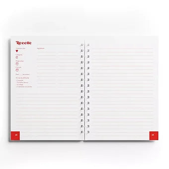 Carnet de recettes petit biscuit