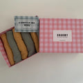 Coffret 6 serviettes - Blé & Vert