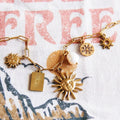 Collier soleil - or