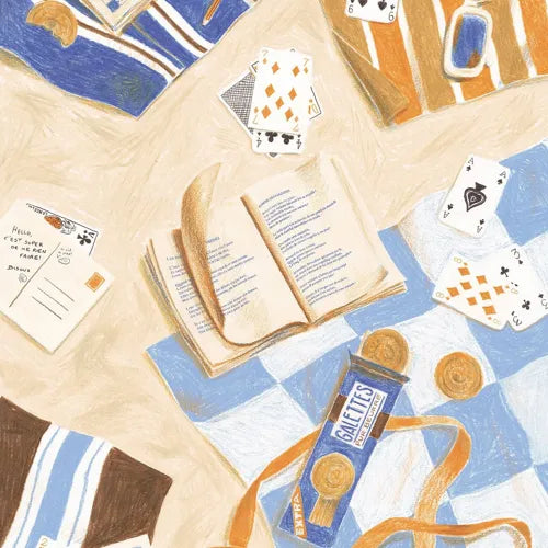 Puzzle 500 pièces - Du sable entre les pages