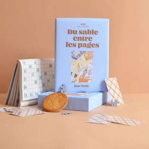 Puzzle 500 pièces - Du sable entre les pages