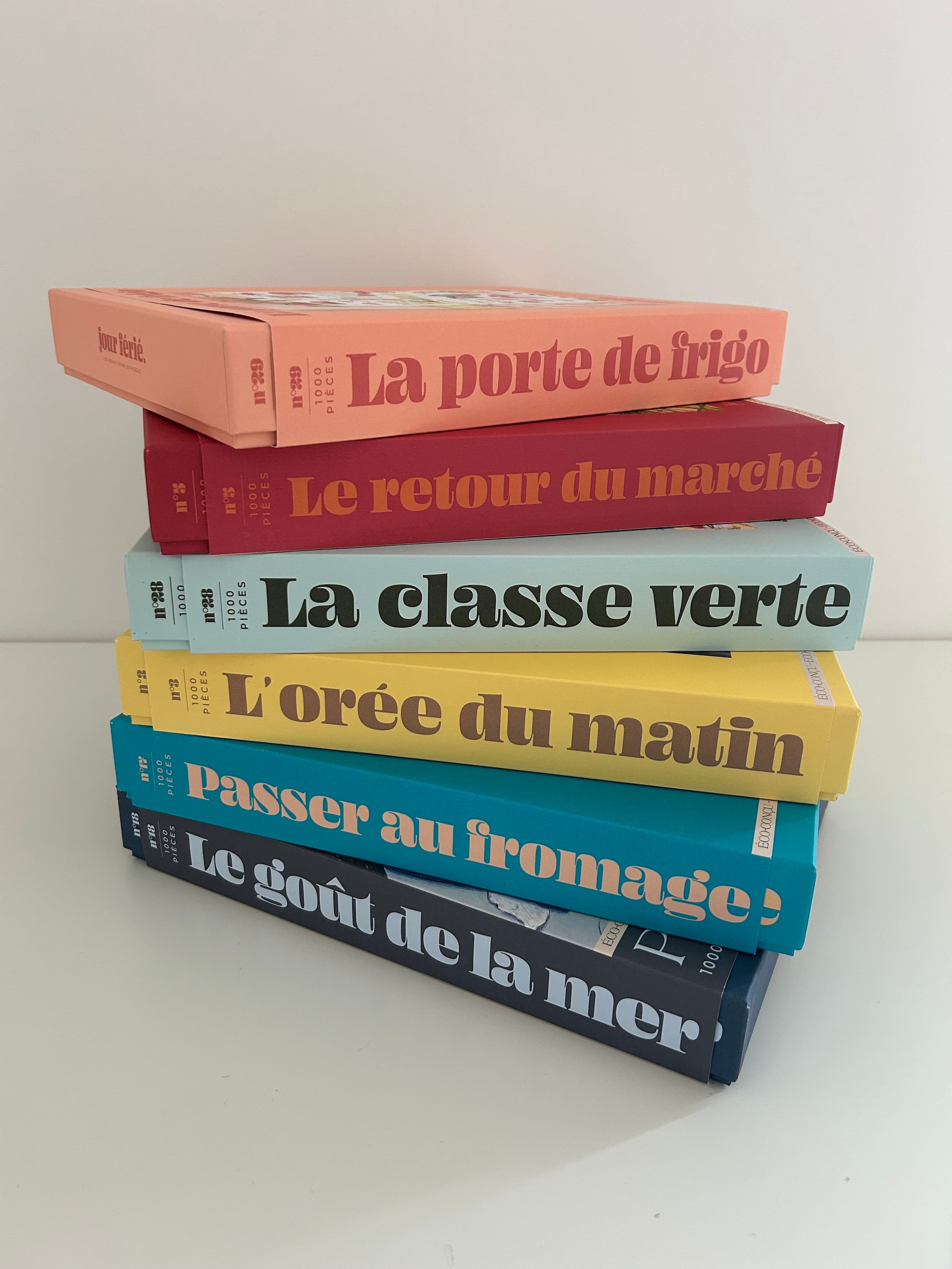 Puzzle 1000 pièces - La classe verte