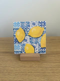 Carreau décoratif - Citrons