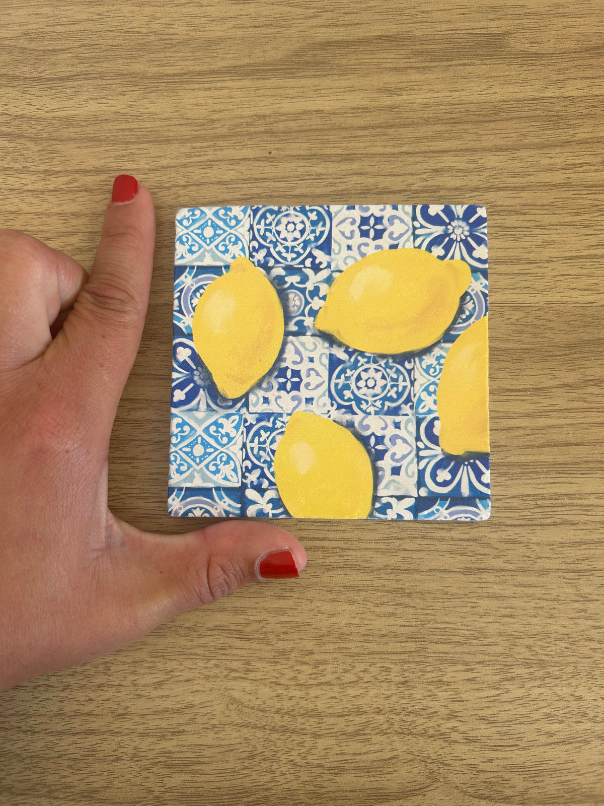 Carreau décoratif - Citrons