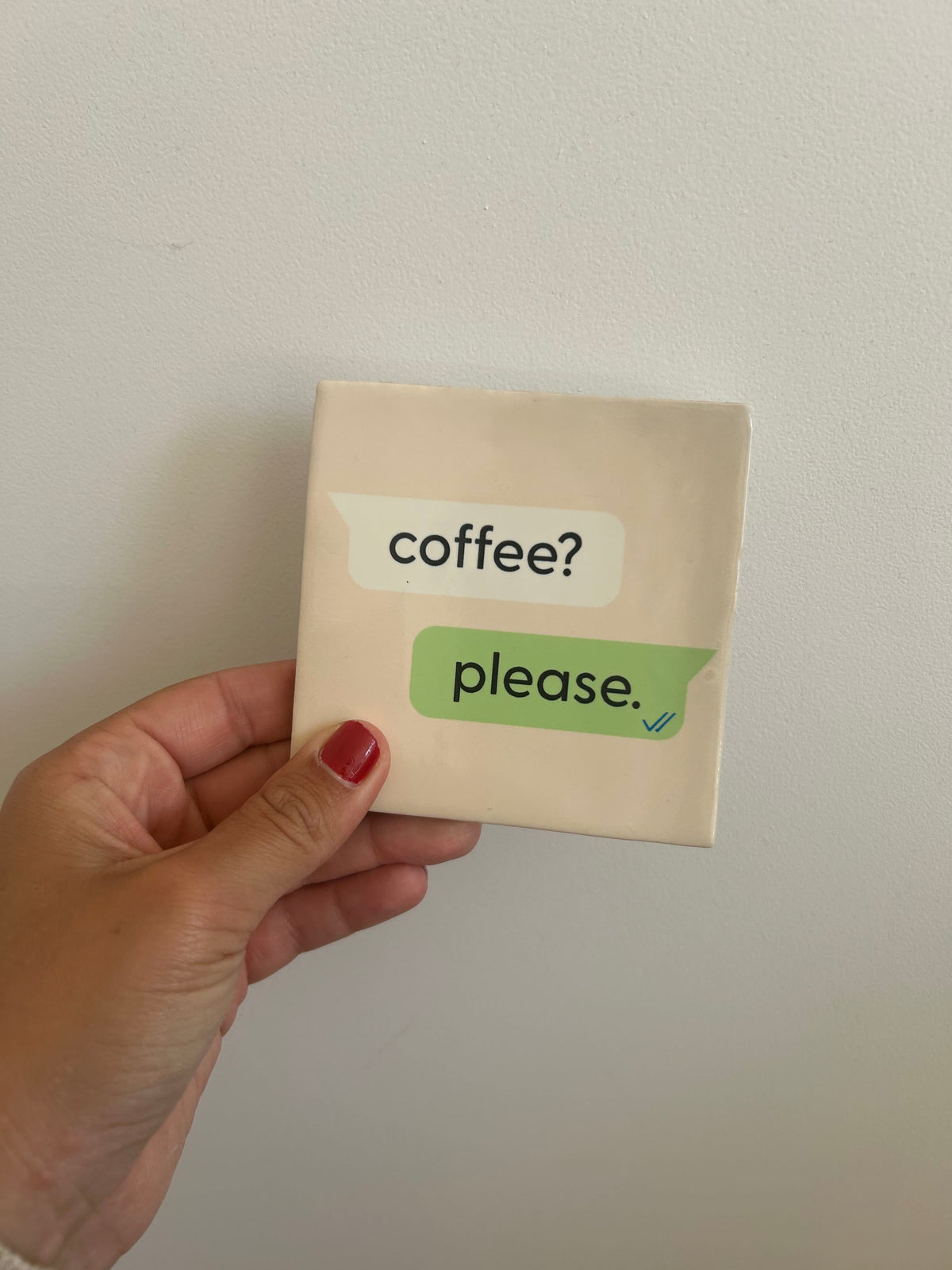 Carreau décoratif - Coffee please ?
