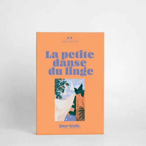 Puzzle 500 pièces - La petite danse du linge