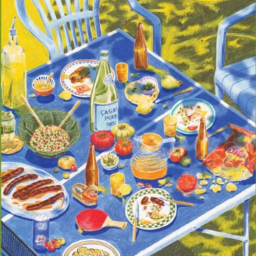 Puzzle 1000 pièces - Manger dehors