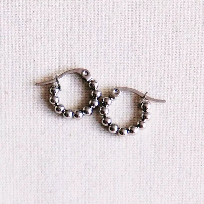Petites créoles - argent