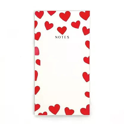 Bloc notes cœur