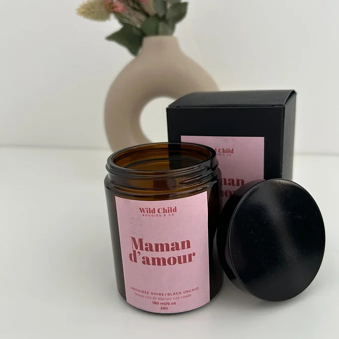 Bougie Maman d'amour - 25 heures