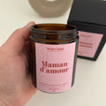 Bougie Maman d'amour - 25 heures