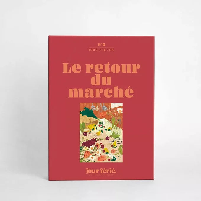 Puzzle 1000 pièces - Le retour du marché