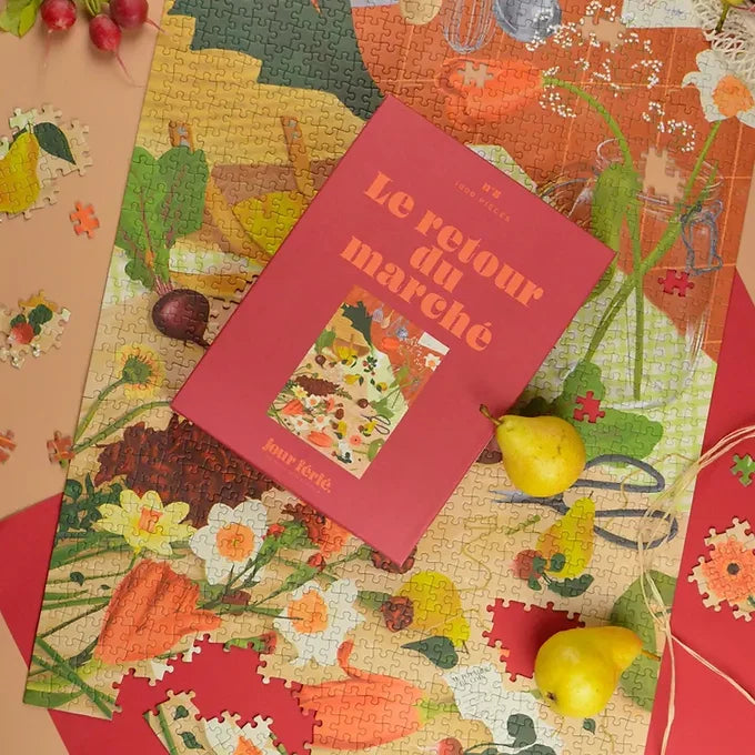 Puzzle 1000 pièces - Le retour du marché