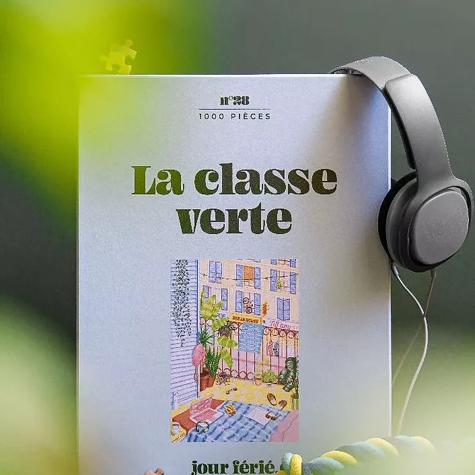 Puzzle 1000 pièces - La classe verte