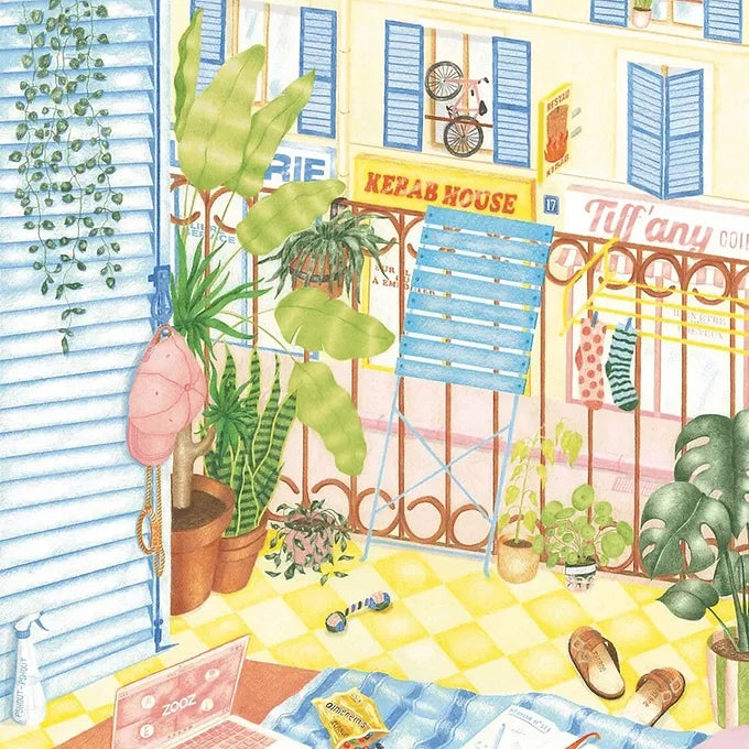 Puzzle 1000 pièces - La classe verte