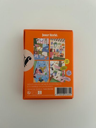 Puzzle 100 pièces - Sortir le chien